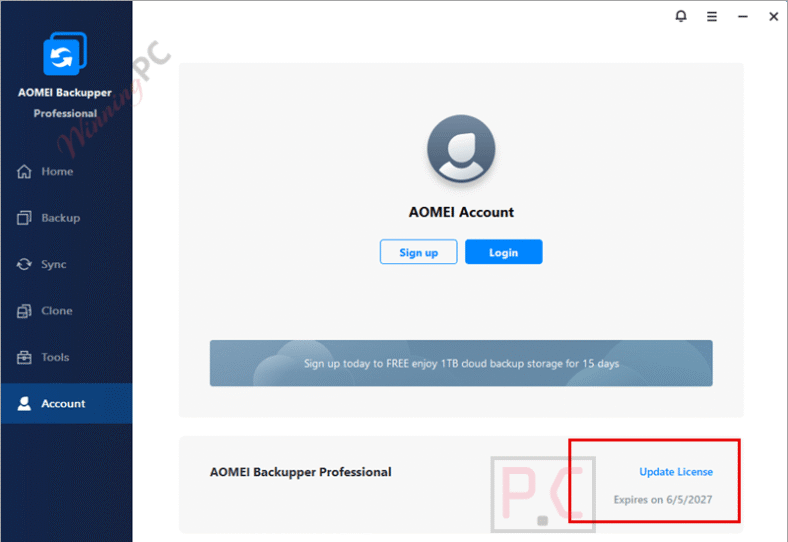AOMEI Backupper Pro 1-Year Free License Code 2026