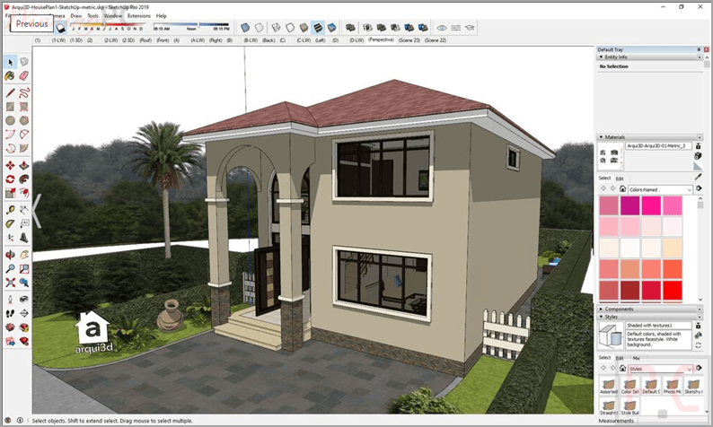 arqui3d screenshot