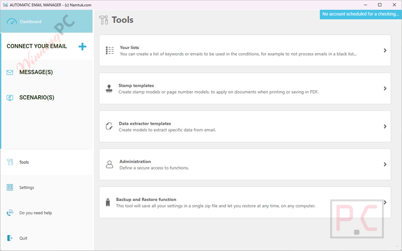 automatic email manager tools