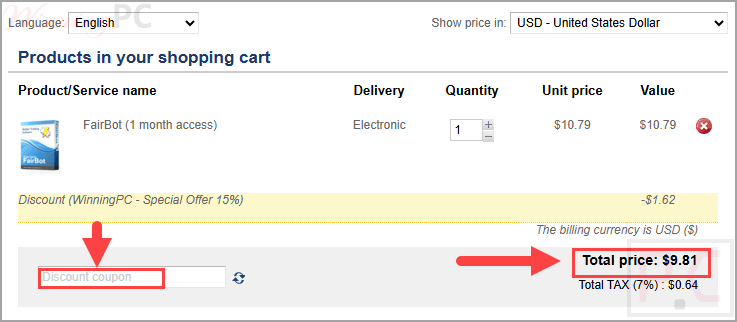fairbot coupon code fairbot coupon code
