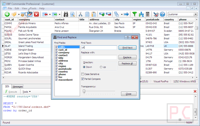 find dbf commander professional DBF Commander Professional