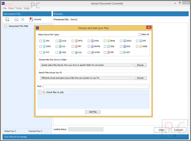 kernel document converter add single kernel document converter add single