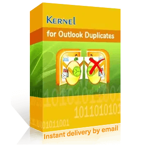 Kernel for Outlook Duplicates – Home User 1 Year License