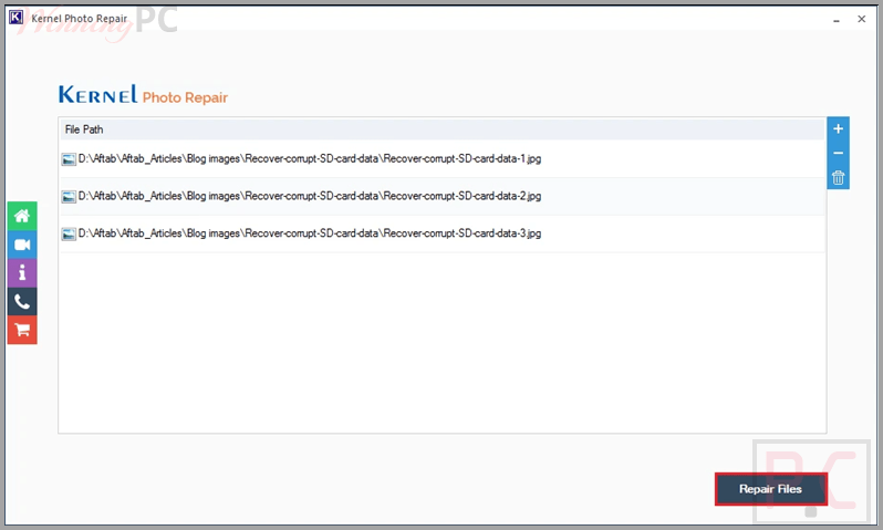 kernel photo repair repair files kernel photo repair repair files