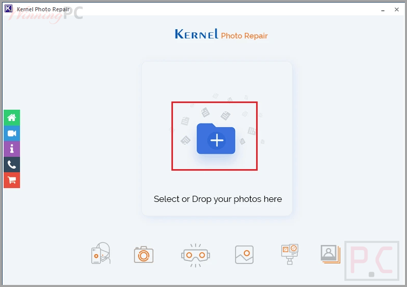 kernel photo repair screenshot Kernel Photo Repair Screenshot