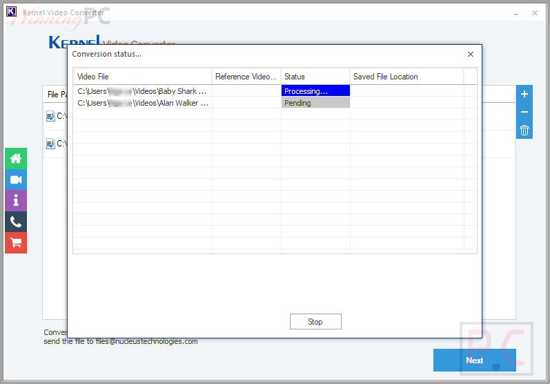kernel video converter conversion process kernel video converter conversion process