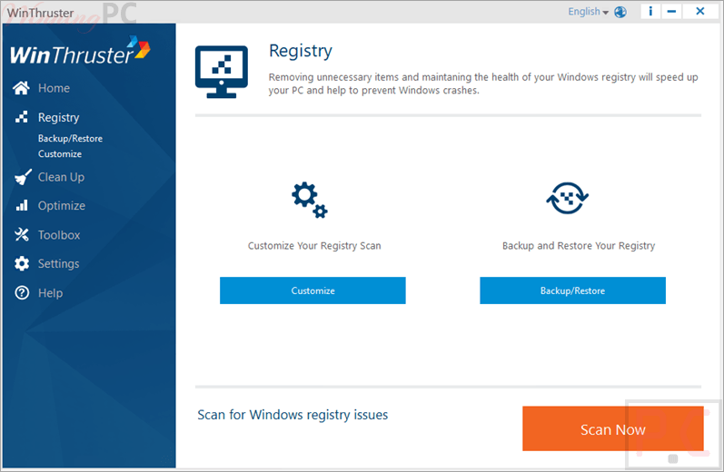 solvusoft winthruster registry