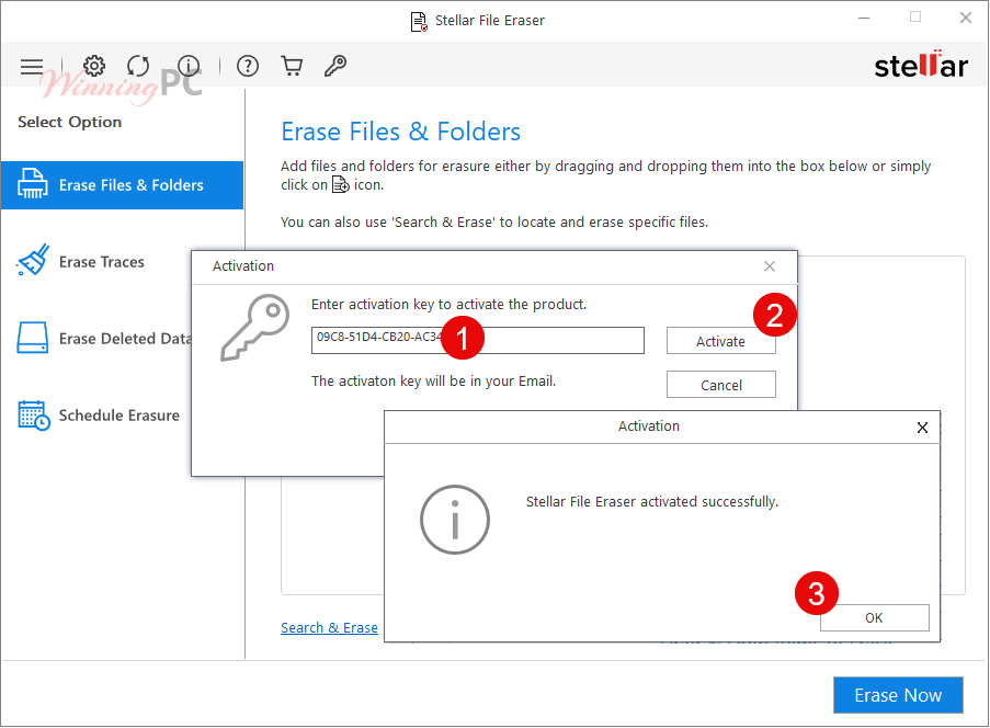 stellar file eraser activation code