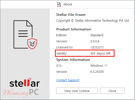 stellar file eraser giveaway full license