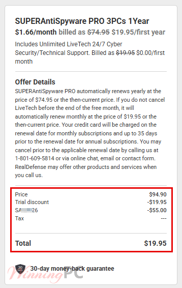 SUPERAntiSpyware coupon code