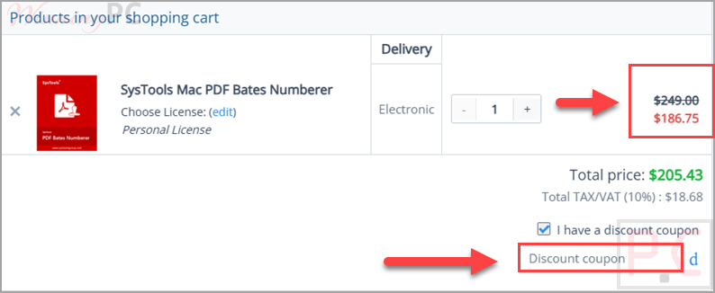 systools pdf bates numberer coupon code