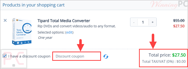 tipard total media converter coupon code tipard total media converter coupon code