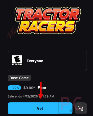 tractor racers giveaway page