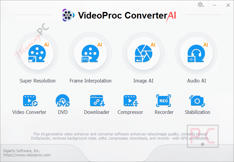 videoproc converter ai free license code VideoProc Converter AI