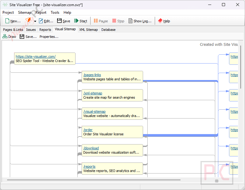 visual sitemap site visualizer professional visual sitemap site visualizer professional