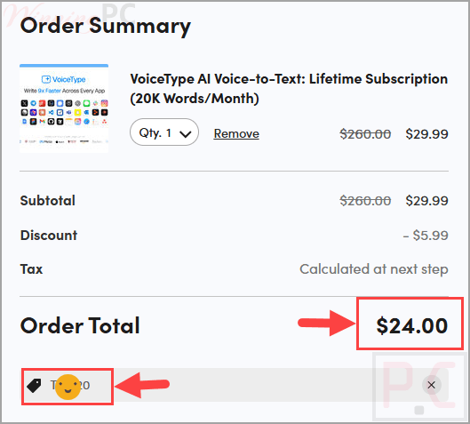voicetype ai coupon code