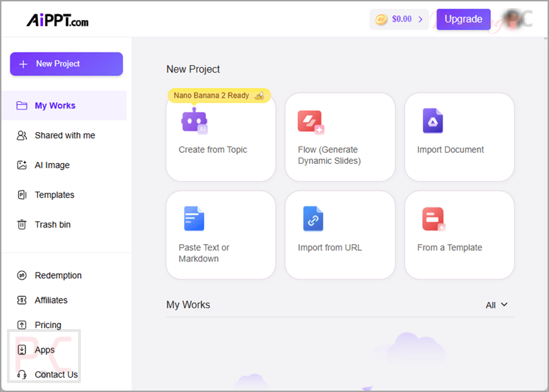 aippt screenshot AiPPT screenshot