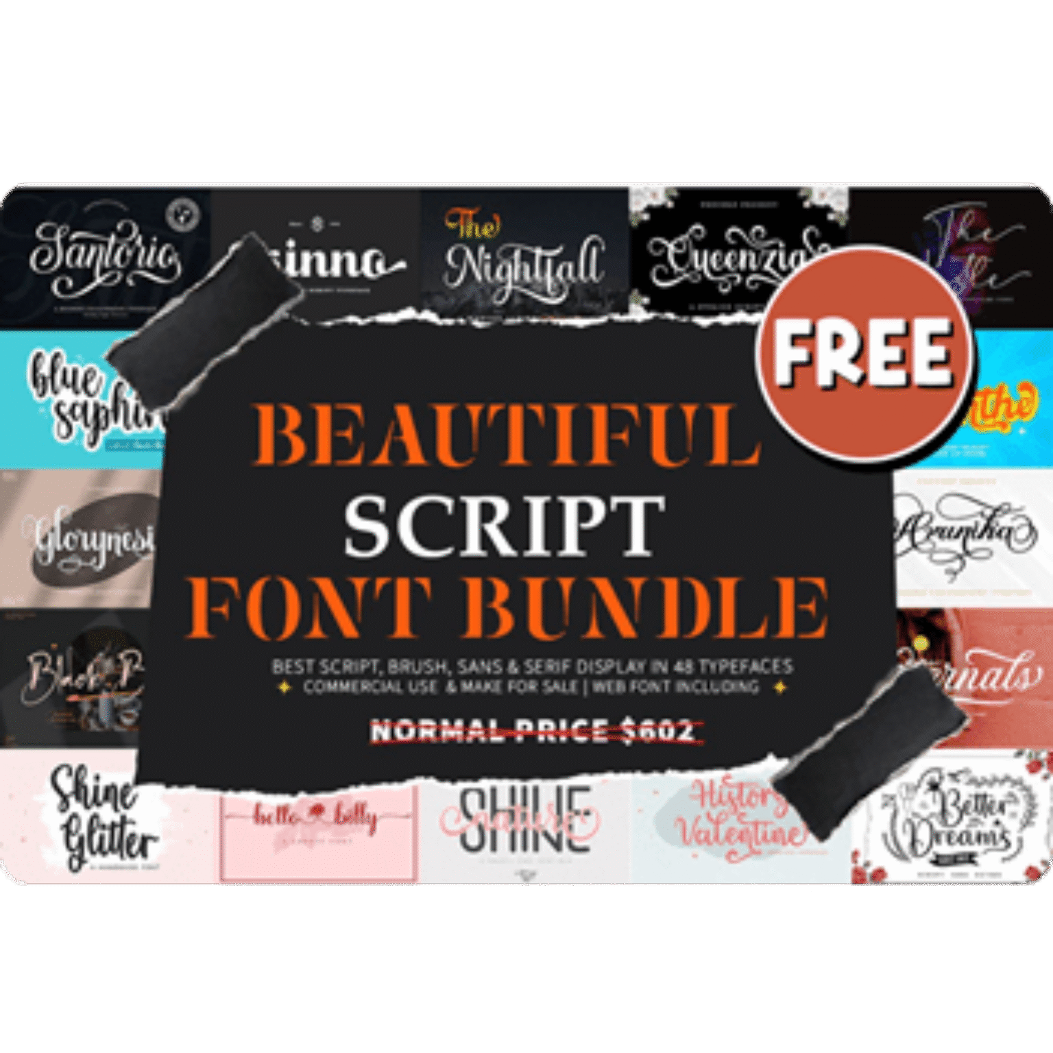 Beautiful Script Lettering Fonts The Beautiful Script Font Bundle Giveaway Download 2026