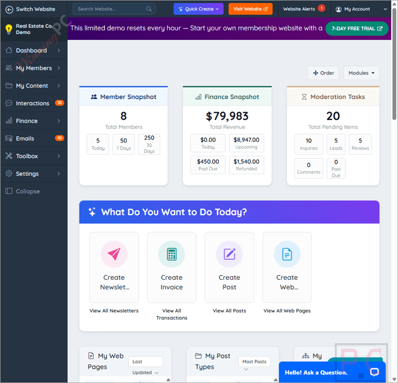 brilliant directories dashboard Brilliant Directories