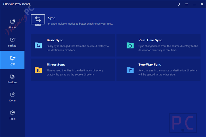 cbackup professional sync cbackup professional sync