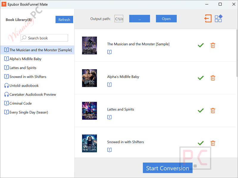 epubor bookfunnel mate book download