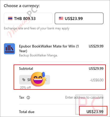 epubor bookwalker mate checkout page with coupon epubor bookwalker mate checkout page with coupon