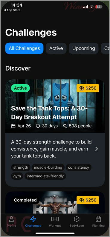 fitnessai challenges fitnessai challenges