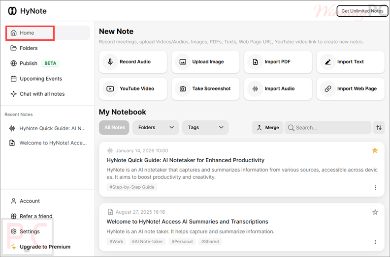 HyNote AI Coupon Codes & Deals