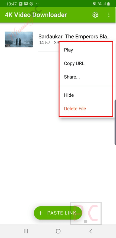 infor 4k video downloader for android