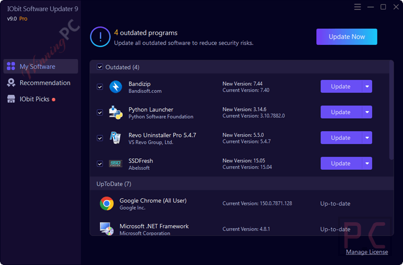 IObit Software Updater Pro