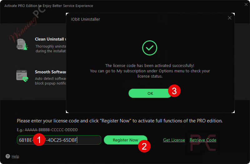 iobit uninstaller pro activation IObit Uninstaller PRO Activation