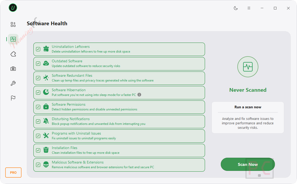 iobit uninstaller pro software health IObit Uninstaller PRO software health
