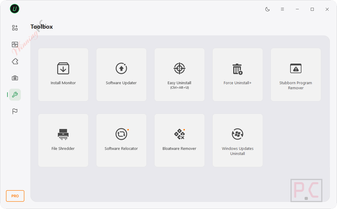 iobit uninstaller pro IObit Uninstaller PRO Toolbox