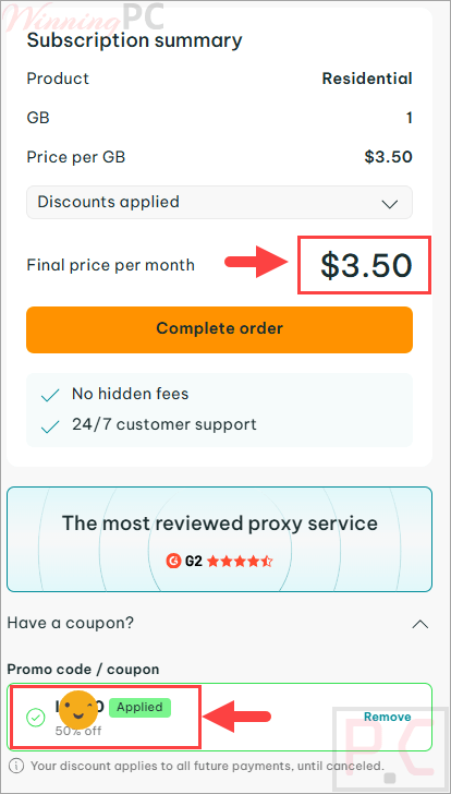IPRoyal coupon code