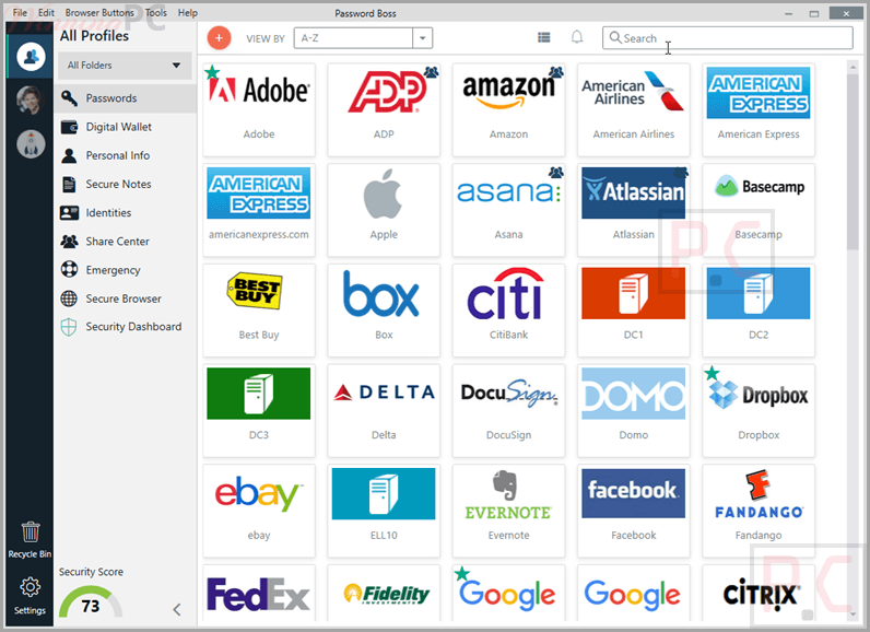 password boss main screenshot Password Boss Coupons & Deals: 77% Off