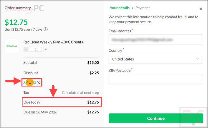 reccloud coupon code reccloud coupon code