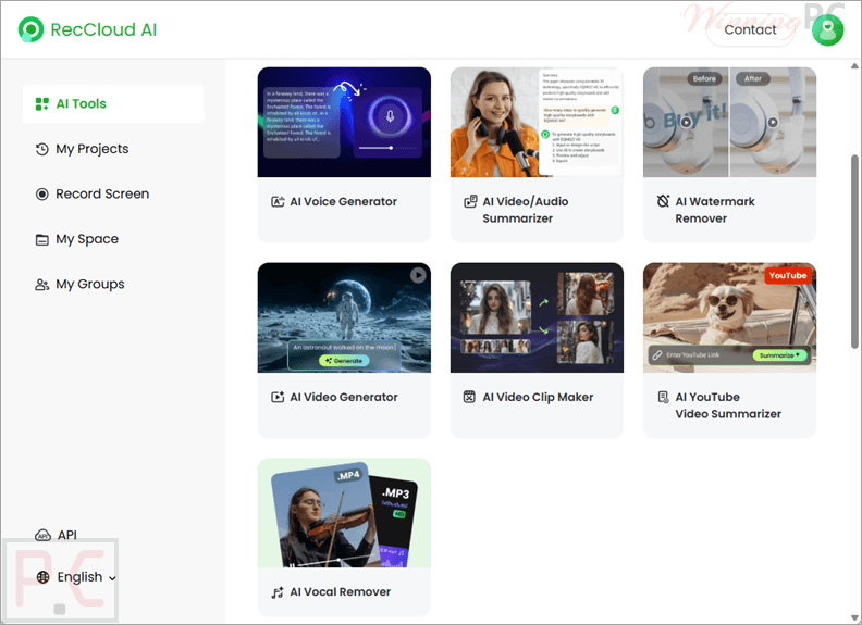 reccloud main screenshot RecCloud Coupons & Deals