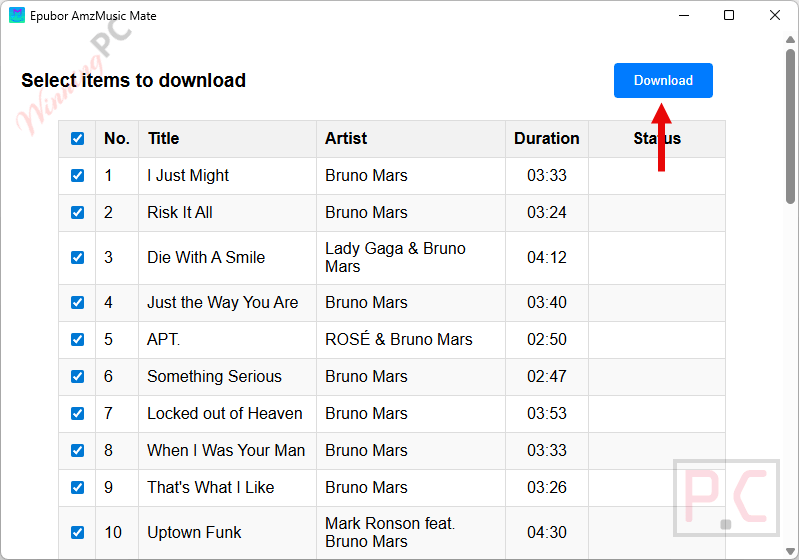 select items epubor amzmusic mate select items epubor amzmusic mate