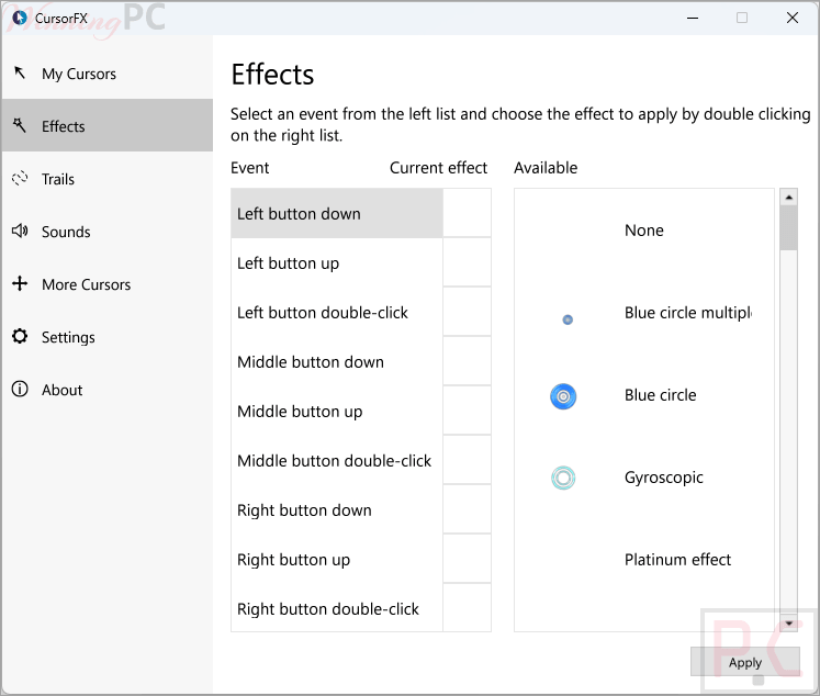 stardock cursorfx effects stardock cursorfx effects