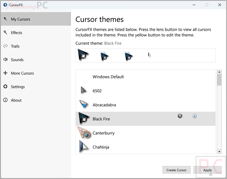 stardock cursorfx screenshot Stardock CursorFX Coupons & Deals
