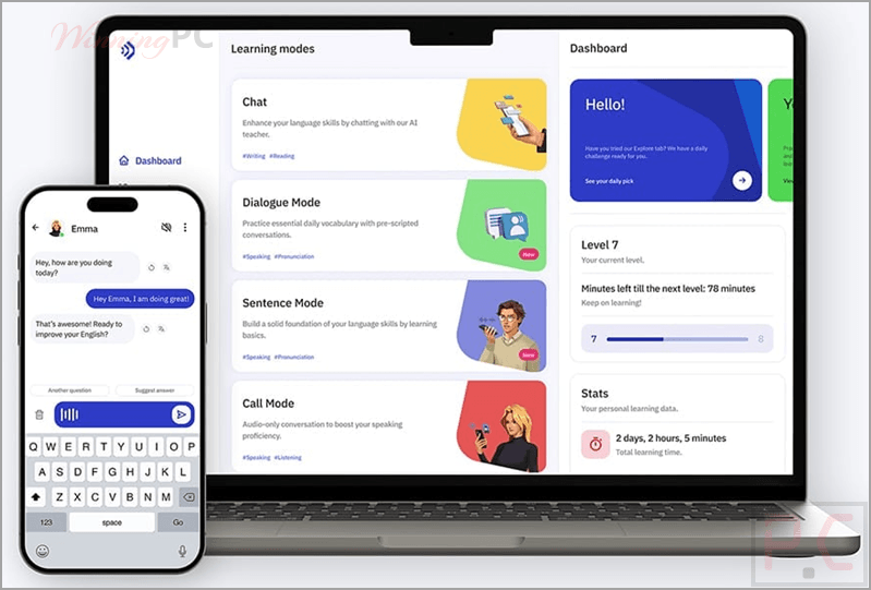 talkpal main screenshot Talkpal Screenshot