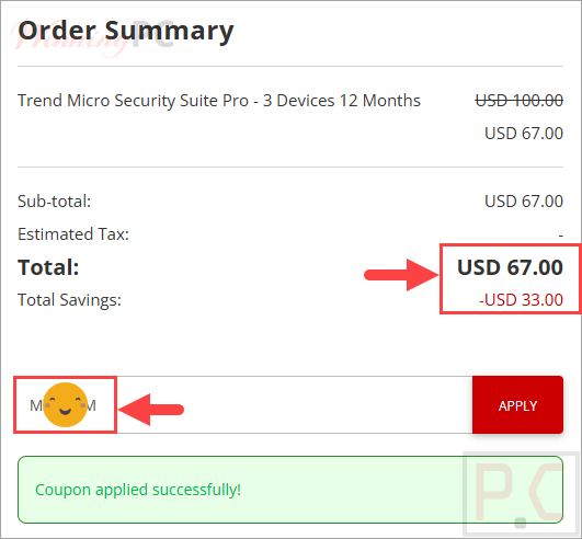 Trend Micro Security Suite Pro coupon code