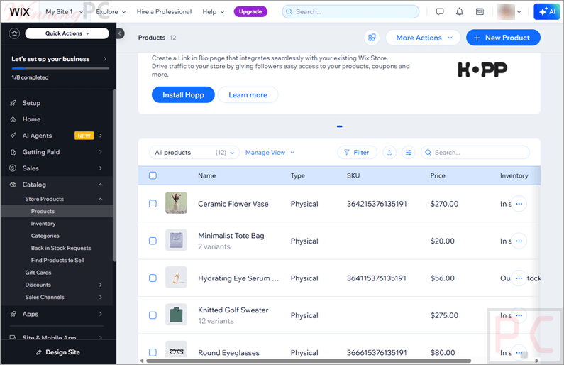 wix products