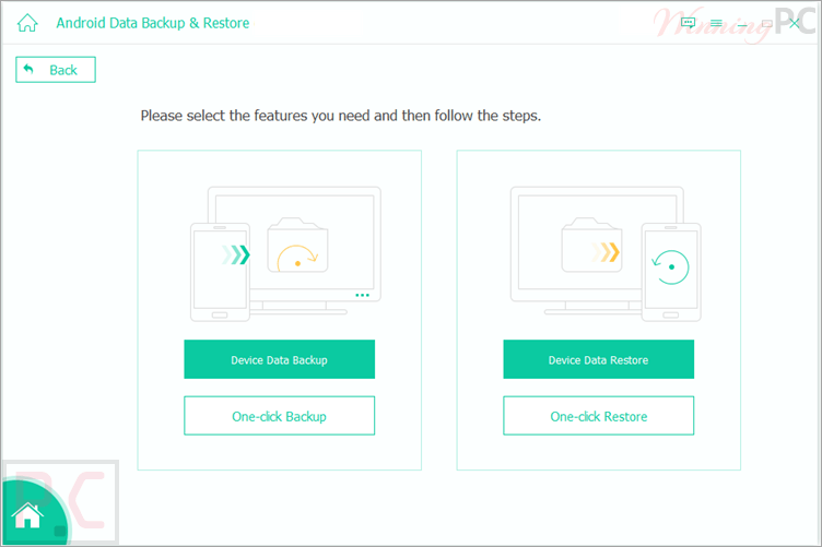 apeaksoft android data backup restore screenshot Apeaksoft Android Data Backup & Restore Screenshot