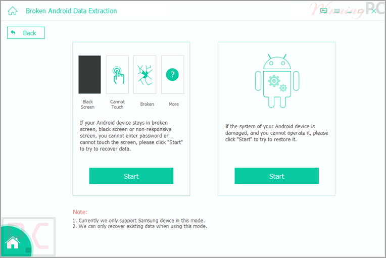 apeaksoft broken android data extraction screenshot Apeaksoft Broken Android Data Extraction Screenshot