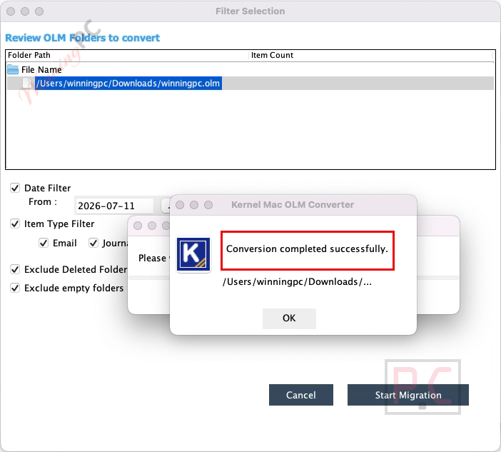 conversion successfully kernel mac olm converter conversion successfully kernel mac olm converter