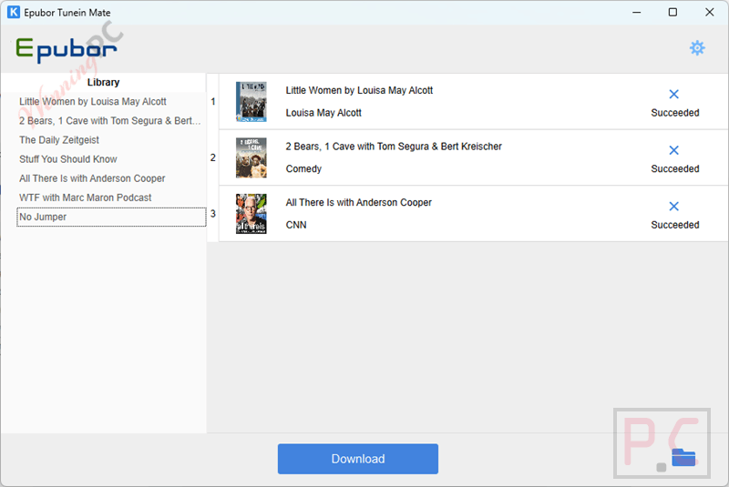 Epubor TuneIn Mate Screenshot