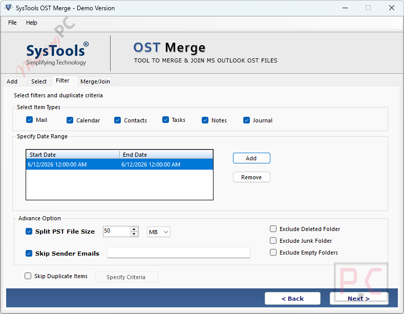 filter systools ost merge filter systools ost merge