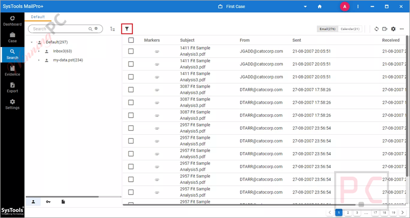 filters systools mailpro plus