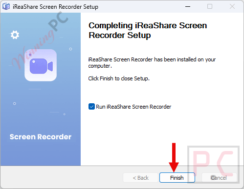 install ireashare screen recorder free
